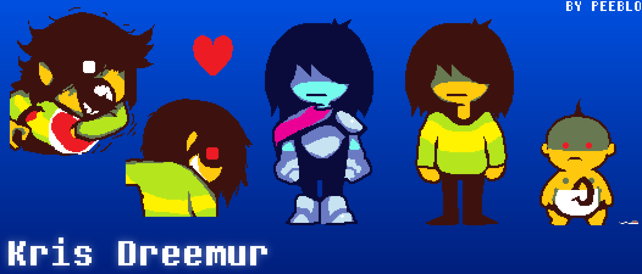 Chris Delta Rune Kris Deltarune upscaled by Peeblo-r on DeviantArt