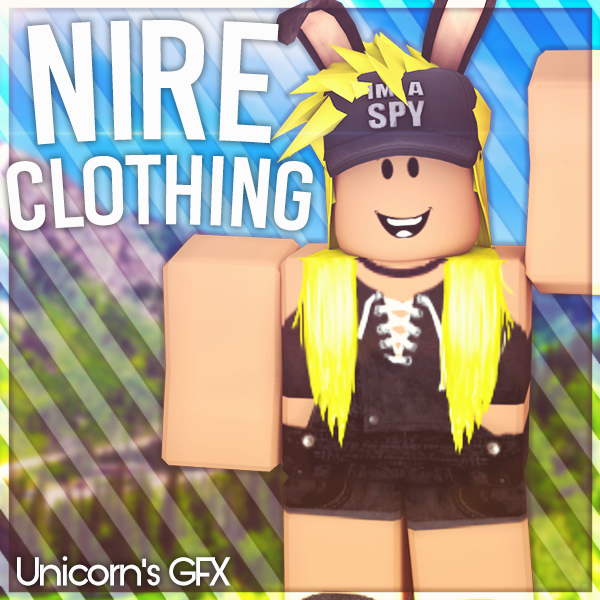 Gfx Nire Clothing Logo Requested By Unicorngfxroblox On Deviantart - roblox clothing group picture