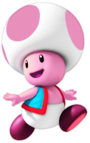 Pink Toad by jackepstein on DeviantArt