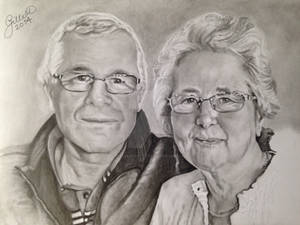 'Erwin and Sue' - 2014 - (Drawing)