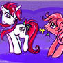 My Little Pony Moondancer and Cotton Candy FIM