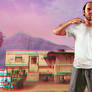 GTA V Trevor Phillips 3D Desktop wallpaper