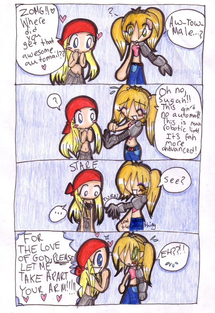 Winry meets Bunnie