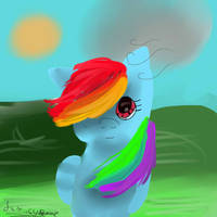 Rainbow Dash SAI practice