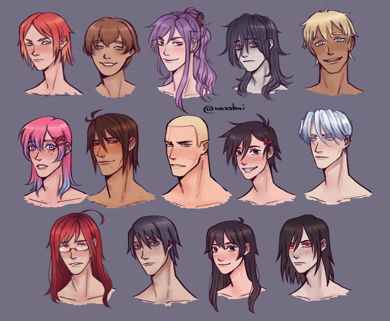 Yansim genderbend characters by nxxxhni on DeviantArt