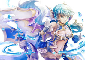 Brave Frontier - Day 18 Challenge - Lucina