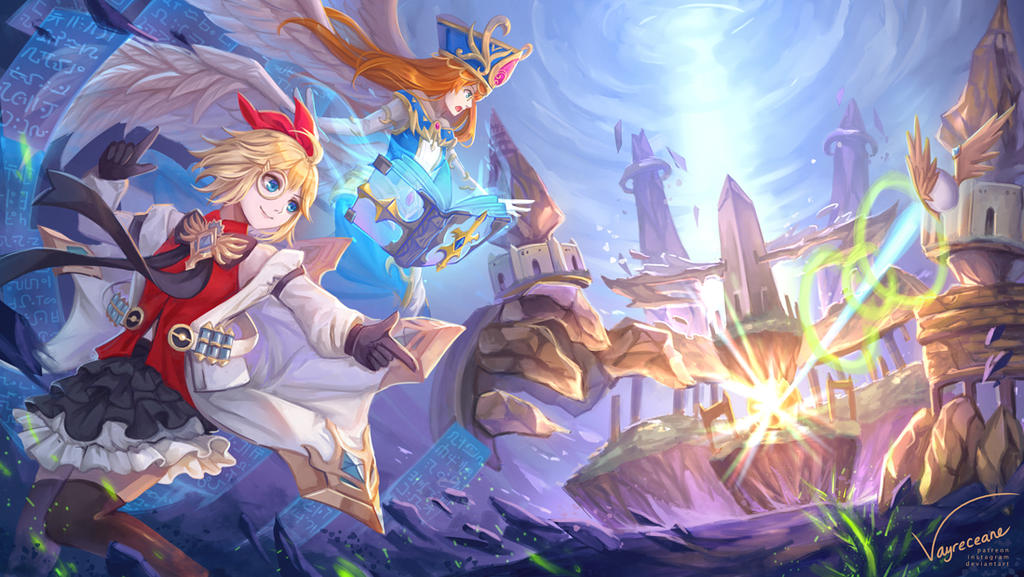 Brave Frontier / King's Raid - Mountain Fortress by Vayreceane on ...