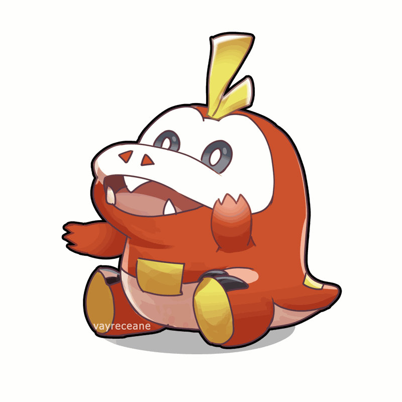 Pokemon - Fuecoco by Vayreceane on DeviantArt