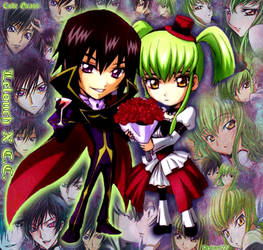 Lelouch X C.C. Wallpaper