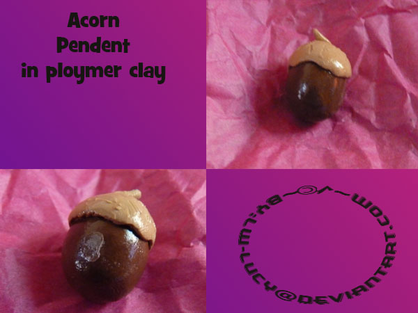 Acorn Pendent!