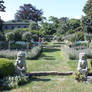 Lion Scuptures - Eiola Gardens