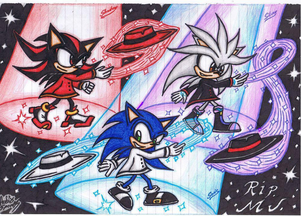 Sonic Shadow and Silver ViihFer💓 - Illustrations ART street