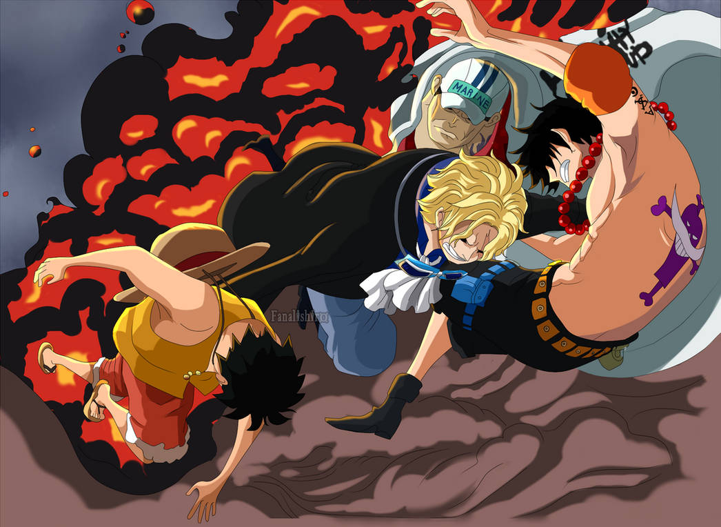 Another Ending - Sabo saves Luffy and Ace (OP)