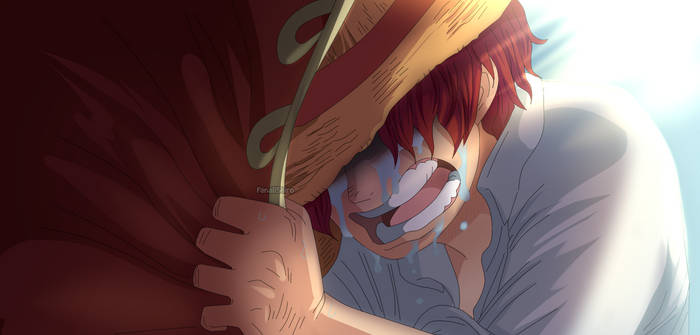 Shanks crying (One Piece. CH. 968)