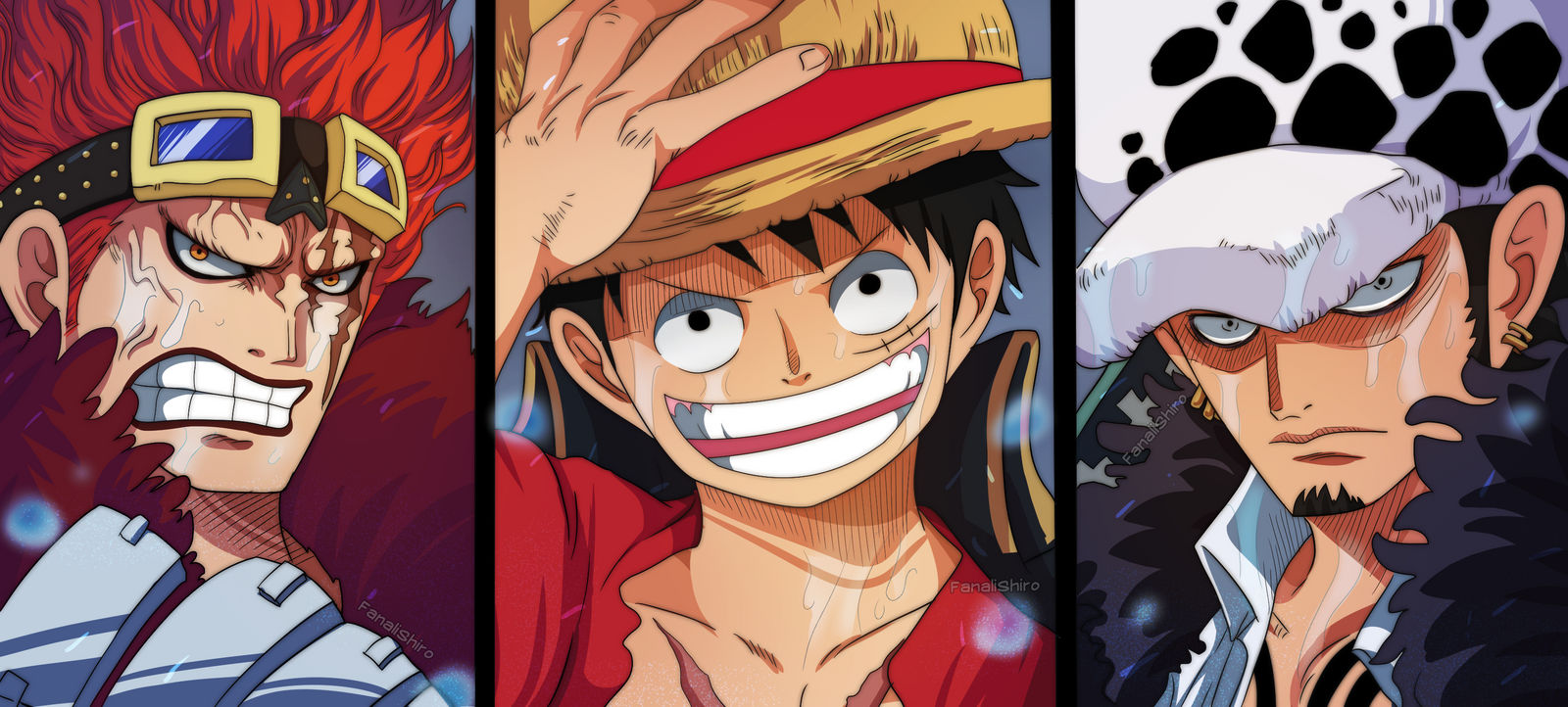 Kid Luffy And Law One Piece Ch 974 By Fanalishiro On Deviantart