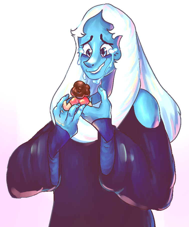 blue diamond and steven