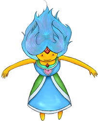 Blue Flame Princess