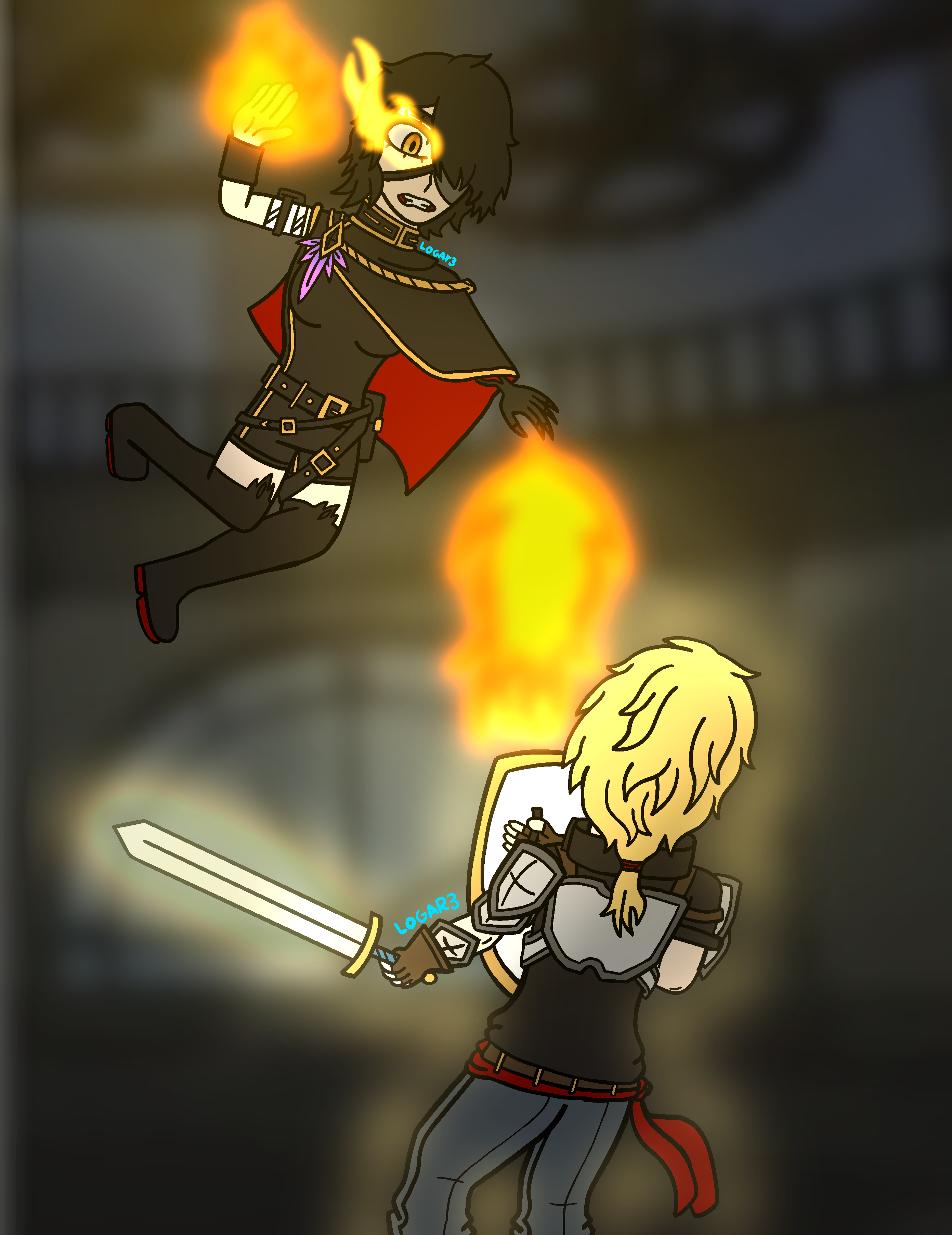 Cinder Fall Rwby RWBY Jaune Arc VS Cinder Fall - Rematch by Logar3 on DeviantArt