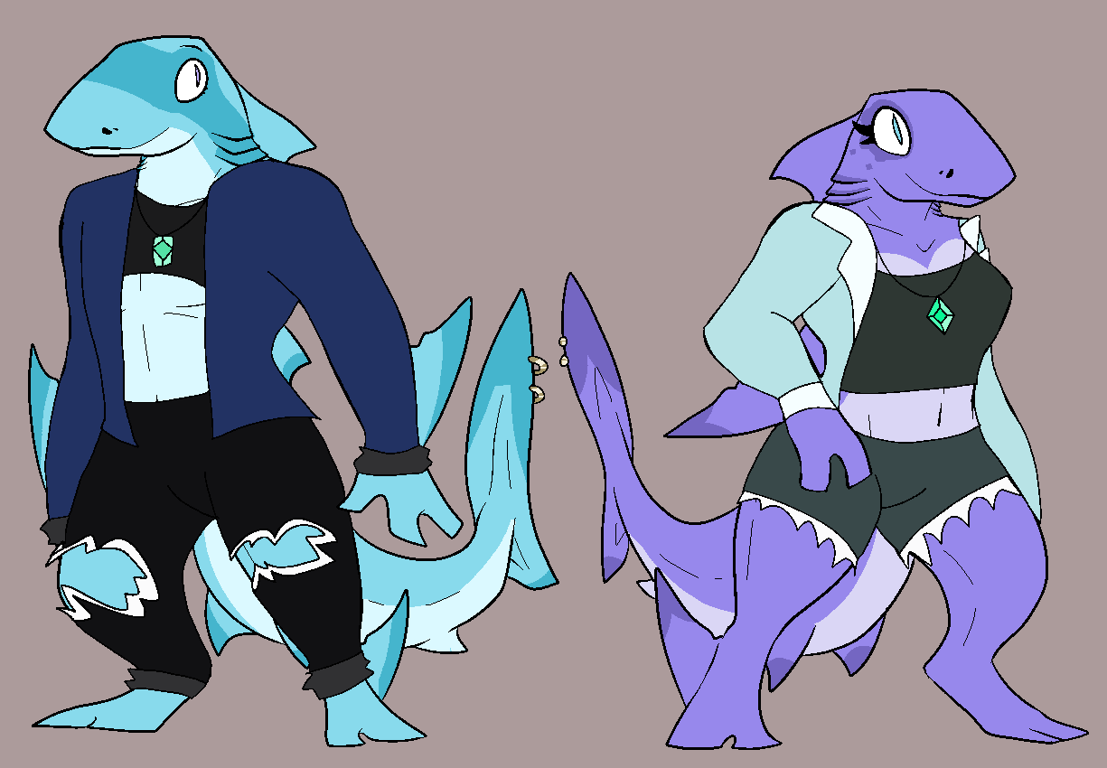Creative Shark' Base Anthro Shark Base by samalamb-bases on DeviantArt