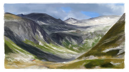 Austria - landscape study