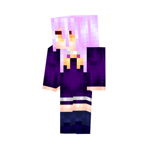 Shiro - Minecraft Skin - No Game No Life by cheri-rosey on DeviantArt