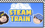 Steam Train stamp