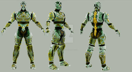 Sci-fi Robot character