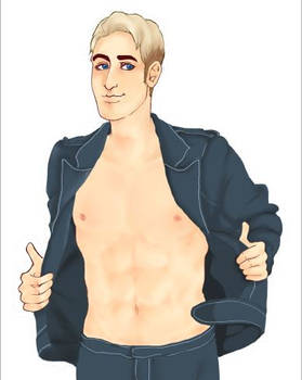 [Collab] Steve Rogers' Nips