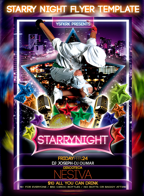 starry night flyer