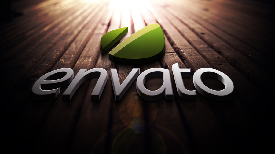 photo realistic 3d logo mock up v 3 by