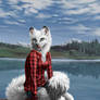 Willow Lakeside... (Commission by Novella_RedWolf)