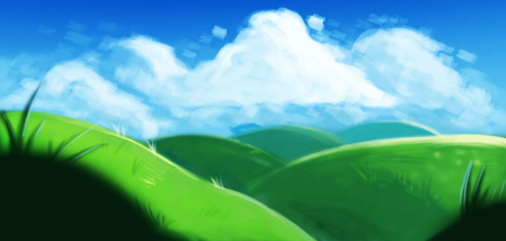 Background painting practice 2!!