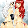 black cat and mary jane