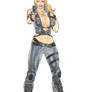 Sonya Blade- mortal kombat- commission