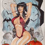 Vampirella Traditional Art