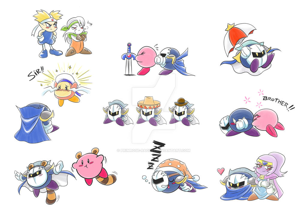Meta Knight doodle by Primrose-Rachel on DeviantArt