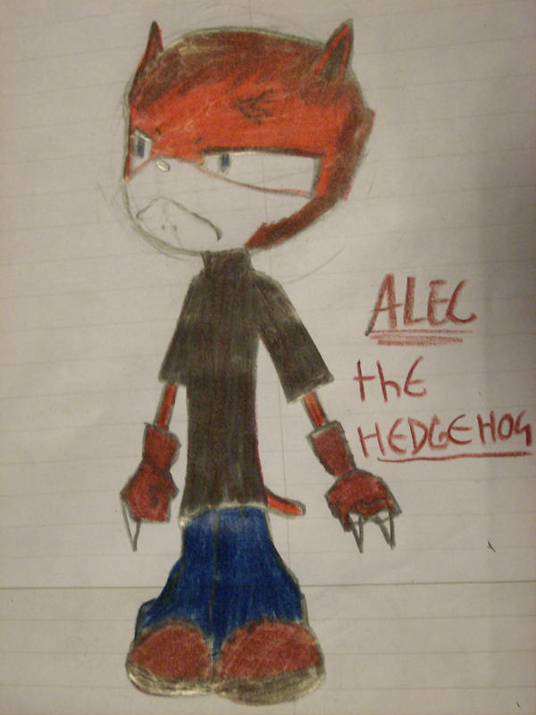 Alec the Hedgehog by MonkPwnage on DeviantArt