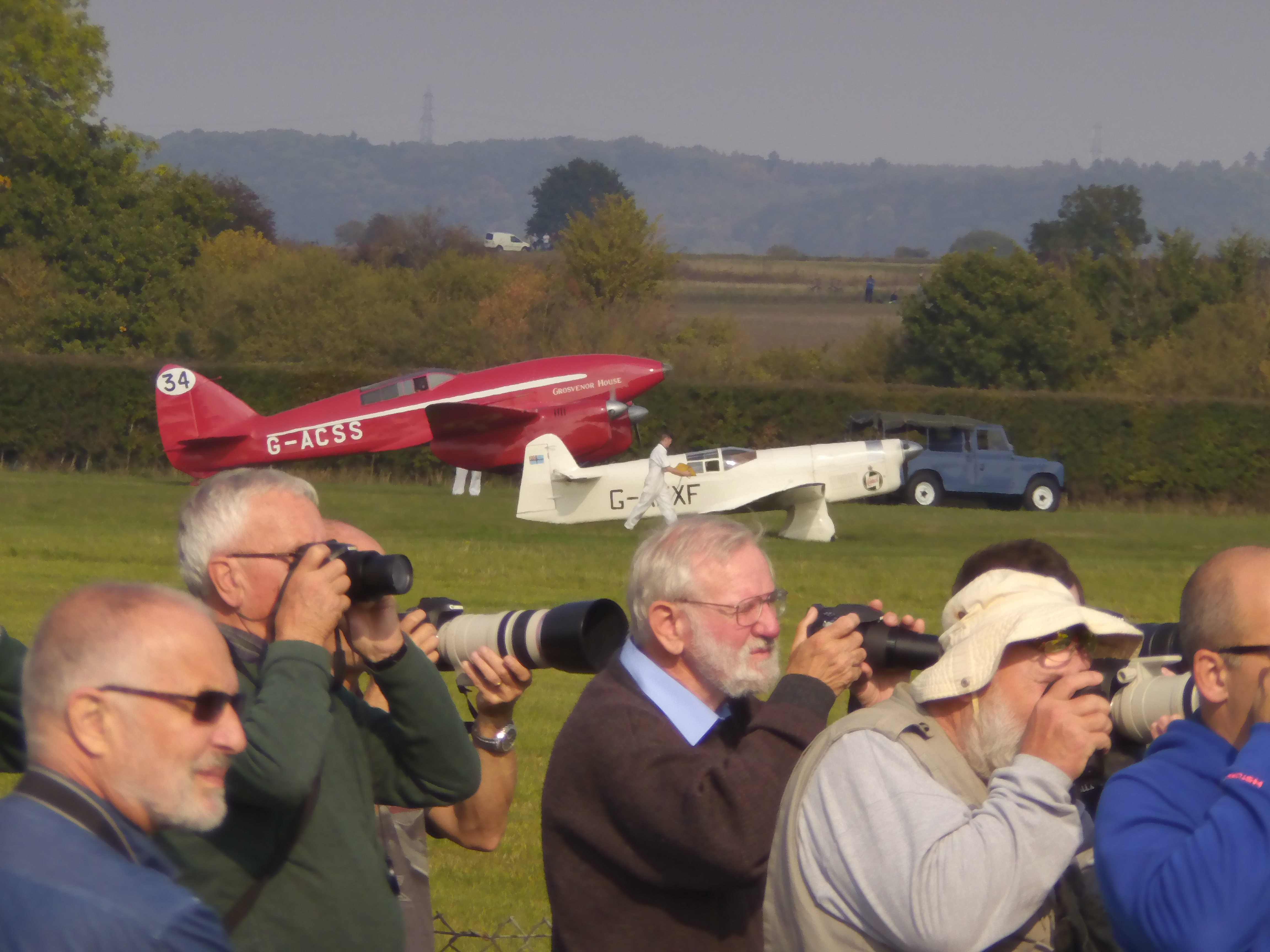 DH.88 Comet Grosvenor House and Percival Mew Gull