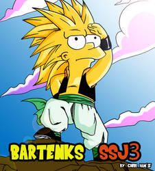 Bart Simpson ssj3