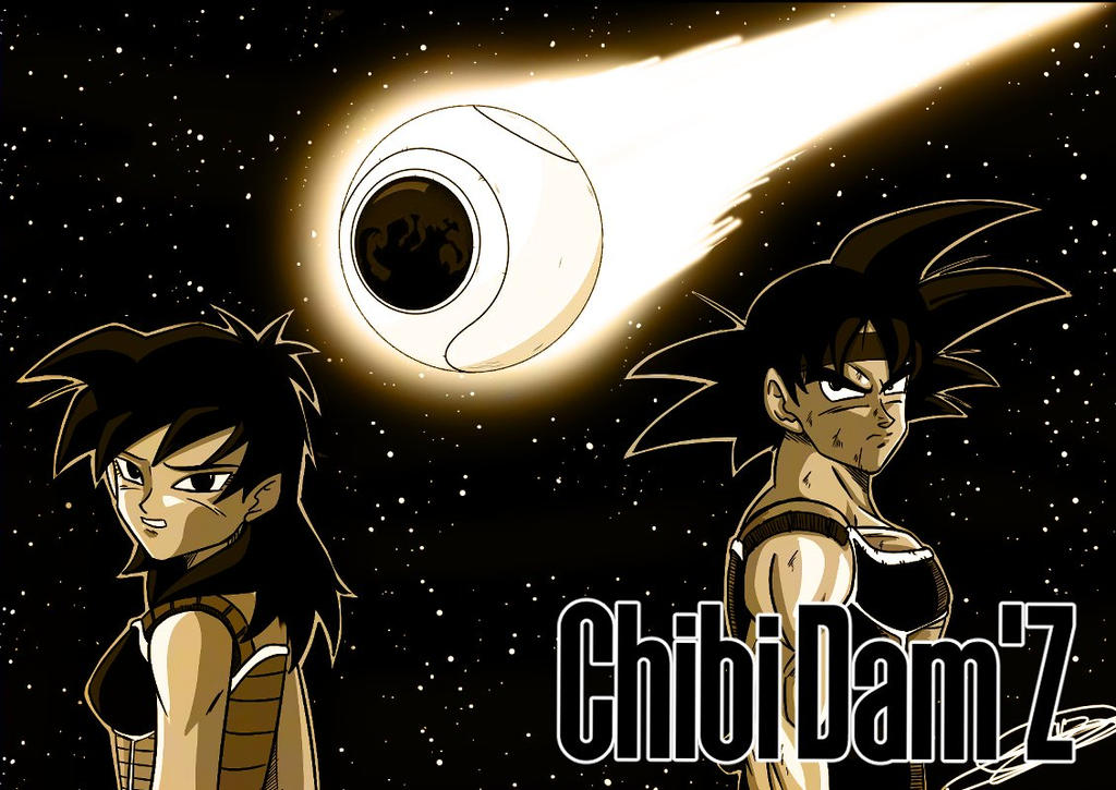 Bardock Gine  fanart Dragon ball Minus