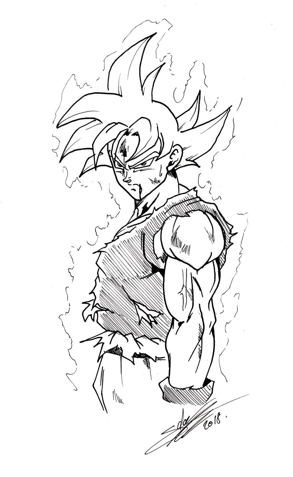 Goku Pequeno - Desenho de mlk_tenebra - Gartic