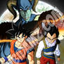 Goku and Vegeta against Moro