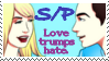 Sheldon and Penny Stamp by gemsile