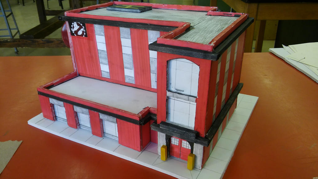 Working Model Fire Scale Model Firehouse by SpectralSupremist on DeviantArt
