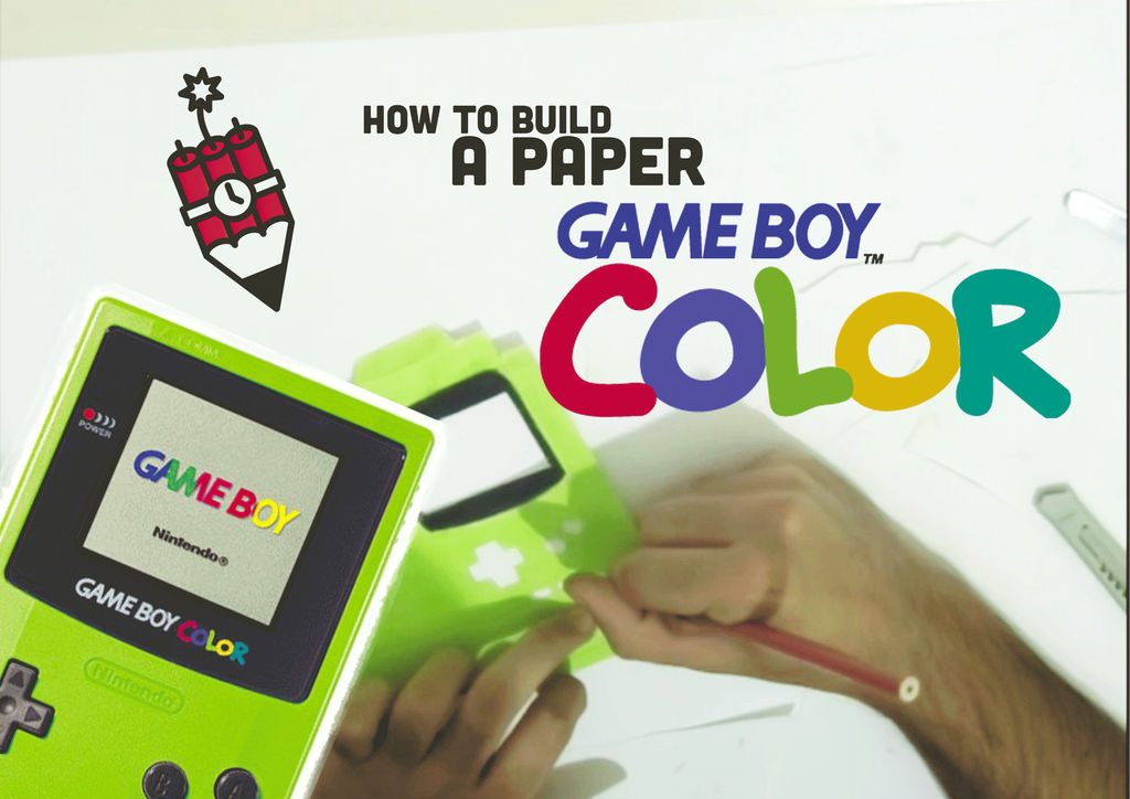 How to build a paper game boy color for smartphone by dedoalex96 on ...