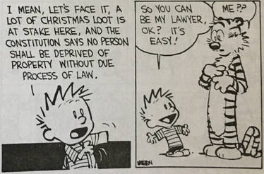 Legal system (Calvin and Hobbes compilation)