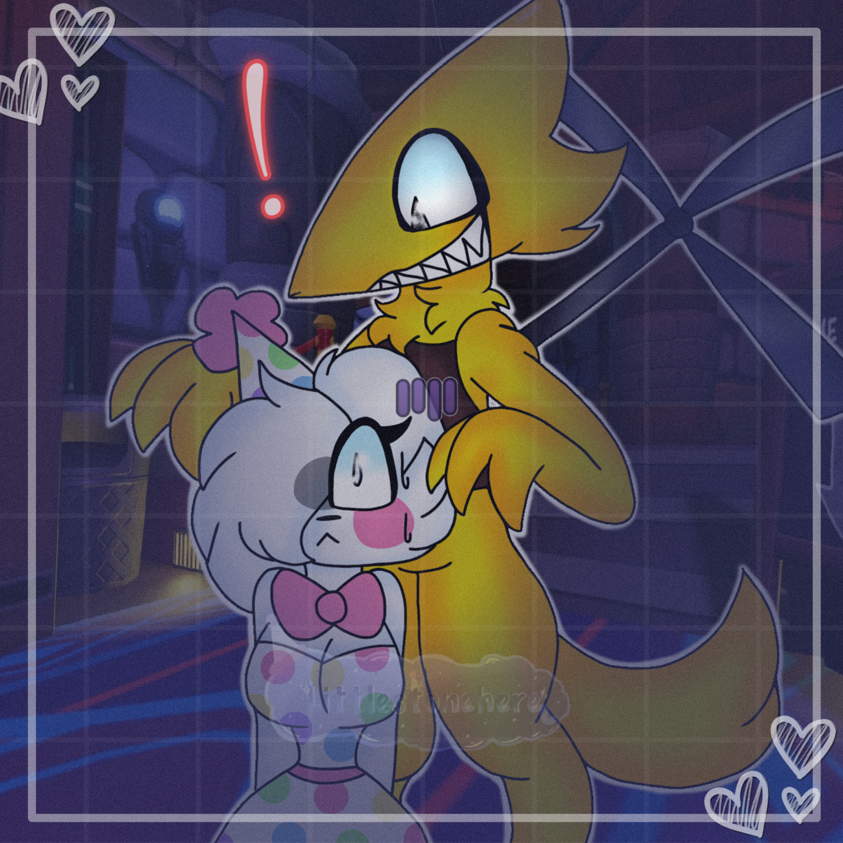 Cyan and Yellow - rainbow friends chapter 2 by kittycatczafhaye on  DeviantArt