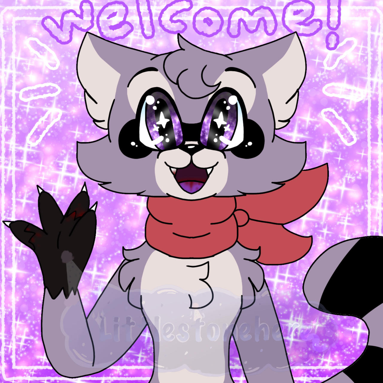 Rambly Raccoon // Indigo Park Fanart by GorgeousCubanWeasel on DeviantArt