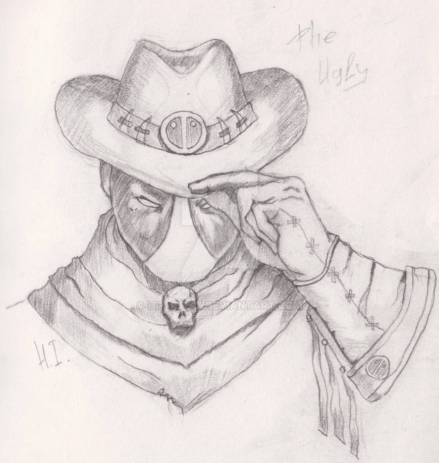 Deadpool Cowboy by HI-artist on DeviantArt