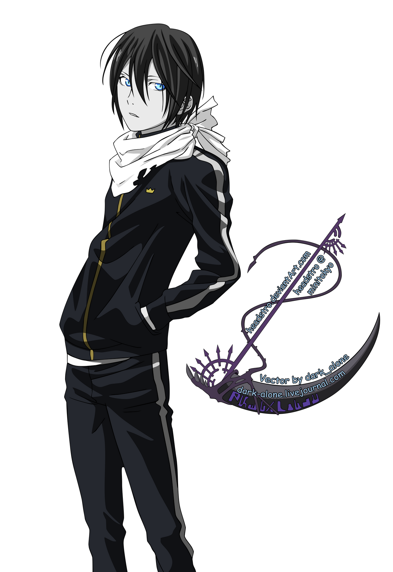 Yato - Noragami - Vector by headstro